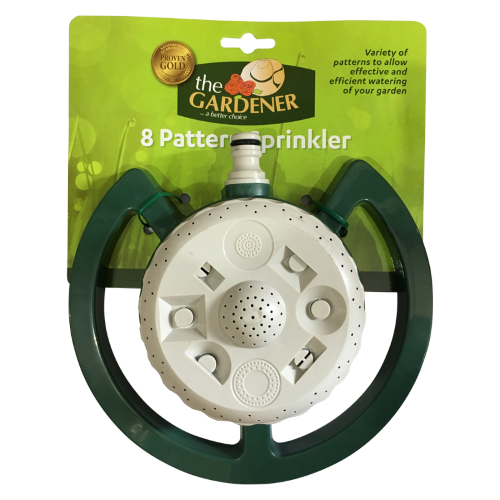 The Gardener 8 Pattern Sprinkler