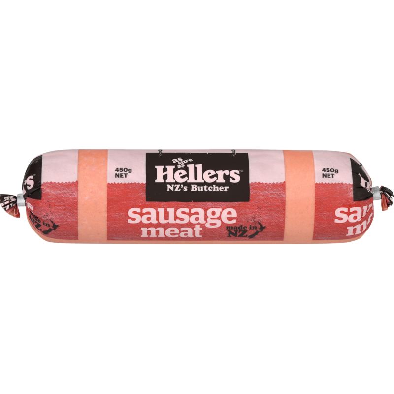 Hellers Sausage Meat Packets 450g