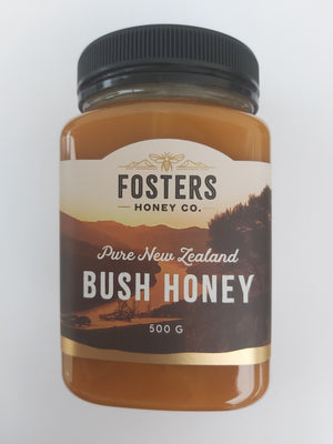 Fosters Honey Co Pure NZ Bush Honey 500g