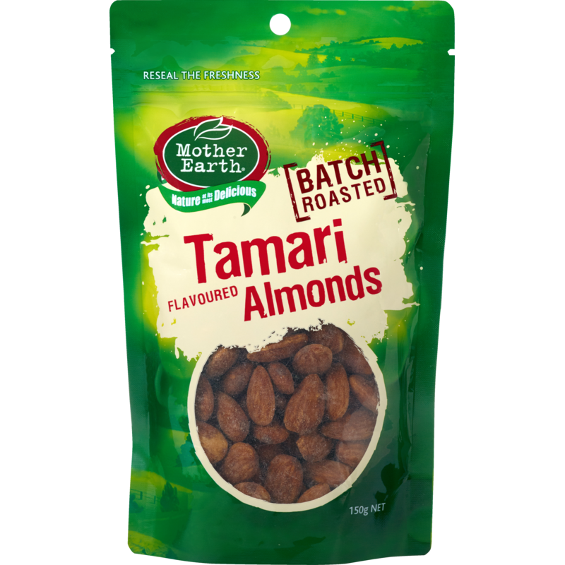 Mother Earth Nutty Sensations Tamari Almonds 140g