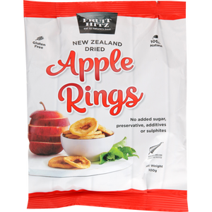 Fruit Hitz Dried Apple Rings 100g