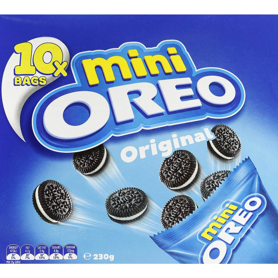 Oreo Mini Original Cookies 10pk 204g