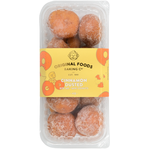 Original Foods Mini Cinnamon & Sugar Donut 400g