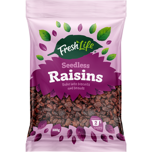 Fresh Life Seedless Raisins 300g