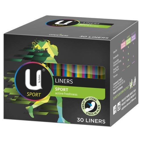 U by Kotex Sport Active Freshness Liners 30pk