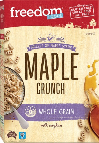 Freedom Classic Maple Crunch GF Cereal 360g