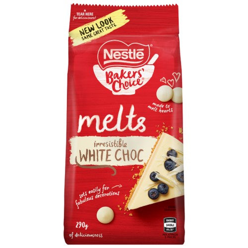 Nestle Chocolate Melts White 290g