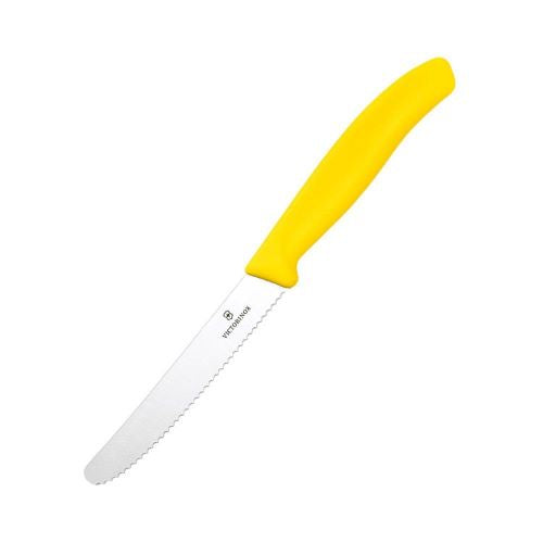 Victorinox Tomato & Sausage Knife Yellow Handle 11cm