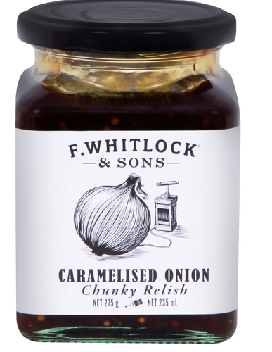 F.Whitlock - Caramelised Onion Chutney 275gm