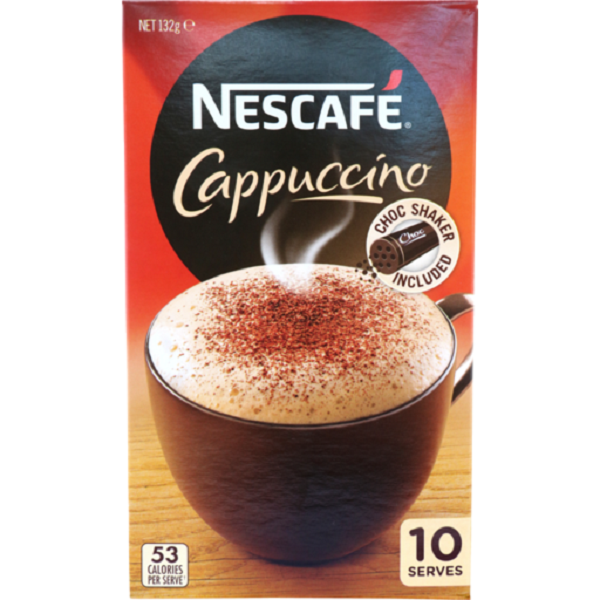 Nescafe Cafe Menu Cappucino 10x17g