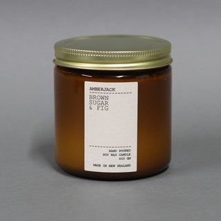 Amberjack Brown Sugar & Fig Candle 400g
