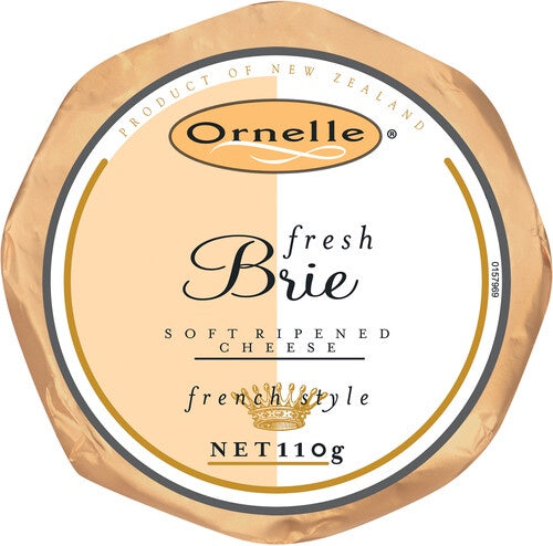 Ornelle Brie Soft White Cheese 110g