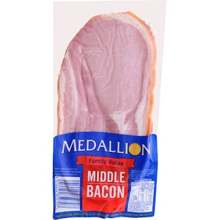 Medallion Family Value Middle Bacon 800g