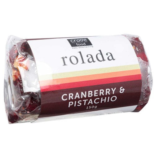 Rolada Cranberry & Pistachio 150g