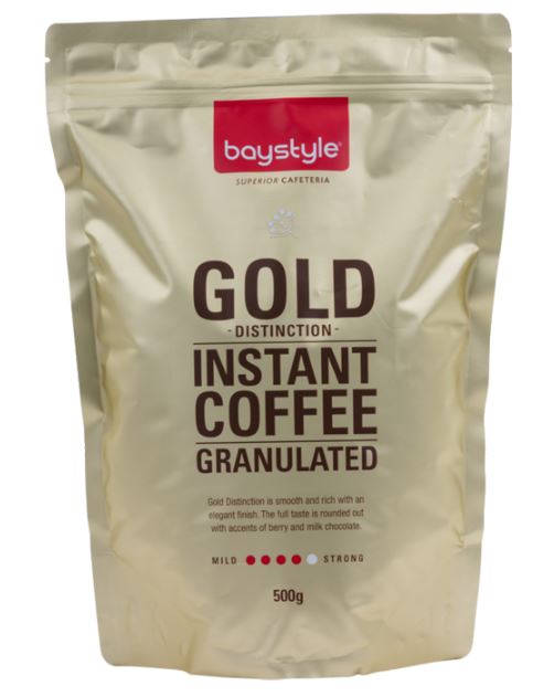 Baystyle Gold Granulated Instant Coffee Pouch 500g