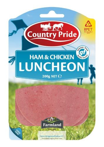 Country Pride Sliced Ham & Chicken Luncheon 200g