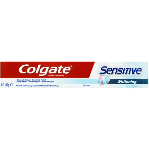 Colgate Sensitive Whitening Toothpaste  110g