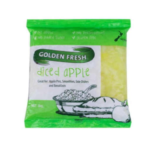 Golden Fresh Diced Apple 1kg