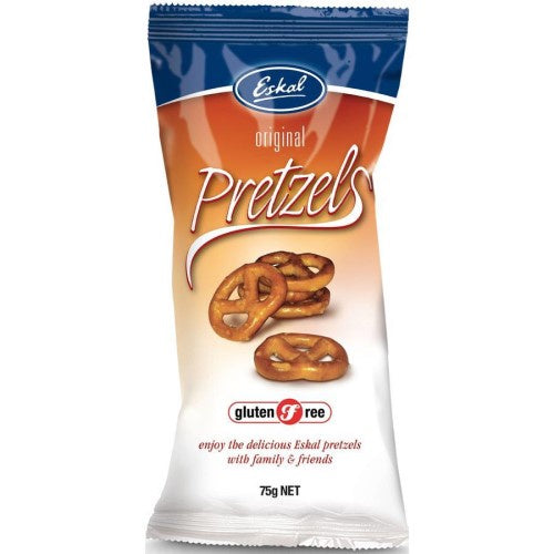 Eskal GF Pretzel Knots Sea Salt 75g