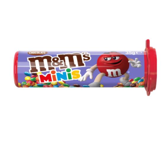 M&M'S Minis Milk Chocolate Tube 35g