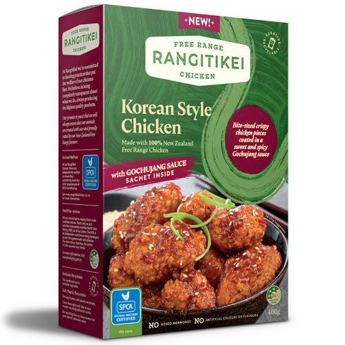 Rangitikei Frozen Korean Style Chicken Chunks 400g