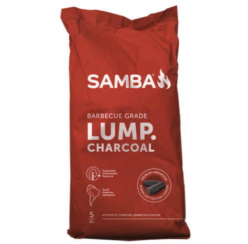 Samba BBQ Lump Charcoal 5kg
