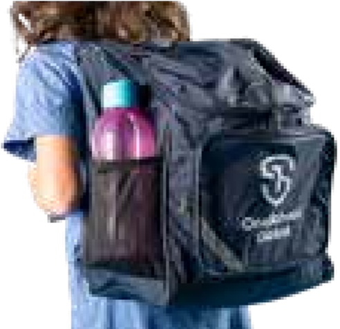 One School Schoolbag Navy Junior Small Airopak