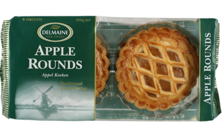 Delmaine Apple Rounds 6pk