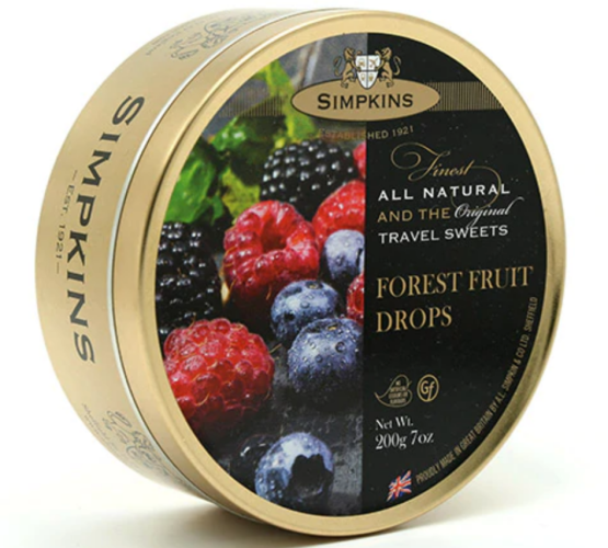 Simpkins Sweets Forest Fruit Drops 200gm