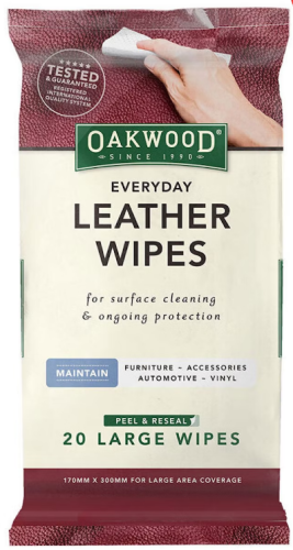 Oakwood Everyday Leather Wipes