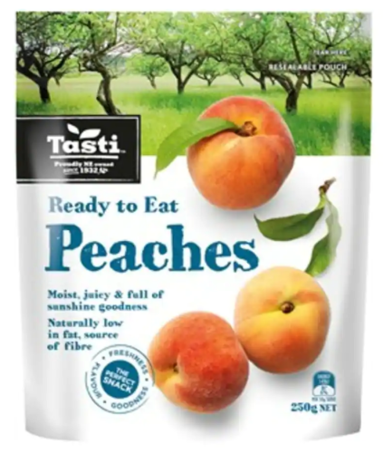 Tasti Ready to Eat Peaches 250g