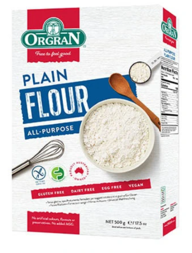Orgran Gluten Free All-Purpose Plain Flour 500g