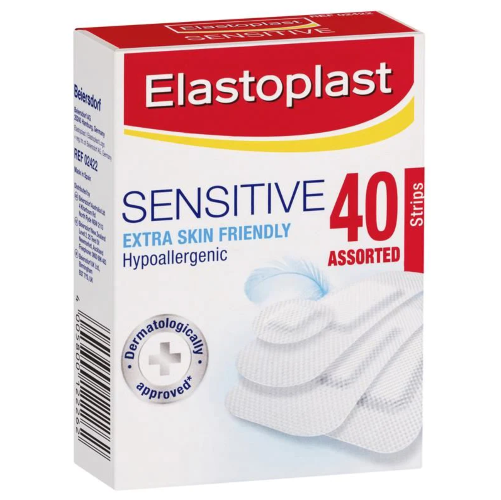 Elastoplast Sensitive Strip Plasters 40pk