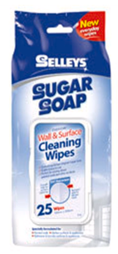 Selleys Sugar Soap Wall & Surface Cleaning Wipes 25pk