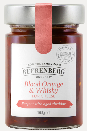 Beerenberg Blood Orange & Whisky for Cheese 190g