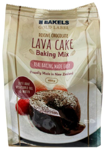 Bakels Gold Label Chocolate Lava Cake Mix 500g