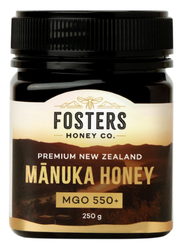 Fosters Honey Co Premium Manuka Honey MGO550+ 250g