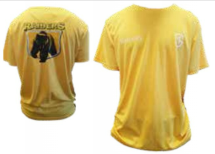 House Team Shirt Yellow Size 16