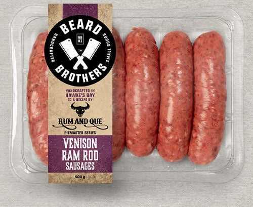 Beard Brothers Pitmaster Venison Sausages