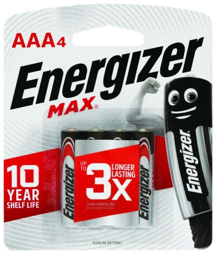 Energizer Max AAA 4pk