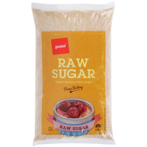 Pams Raw Sugar 1kg