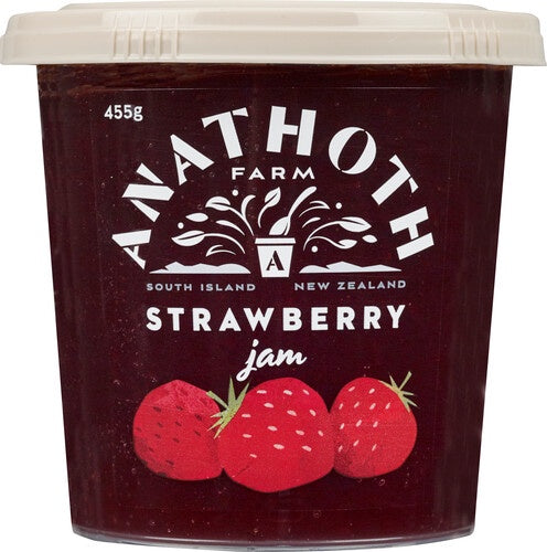 Anathoth Farm Strawberry Jam 455gm