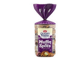 Quality Bakers Muffin Splits Spicy Fruit 6 pkt