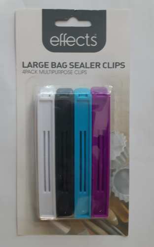 Effects Large Bag Sealer Clips 4pk