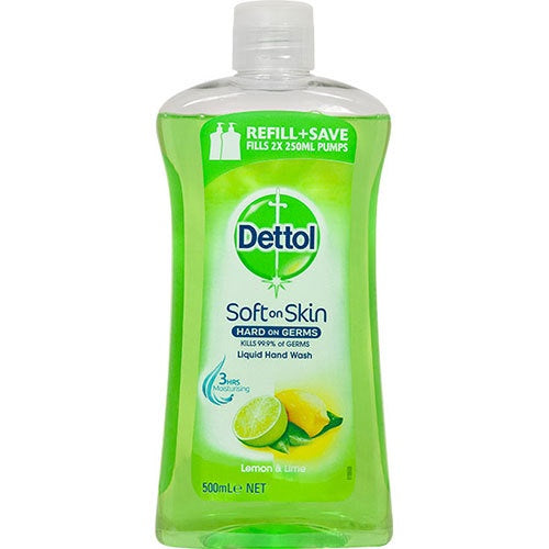 Dettol Liquid Hand Wash Refill Lemon & Lime 950ml