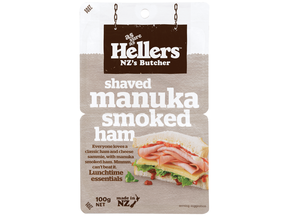 Hellers Manuka Leg Ham 200g