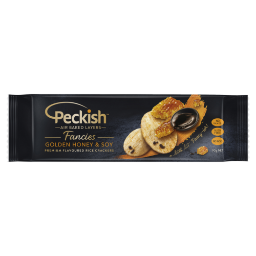 Peckish Fancies Golden Honey & Soy 90g