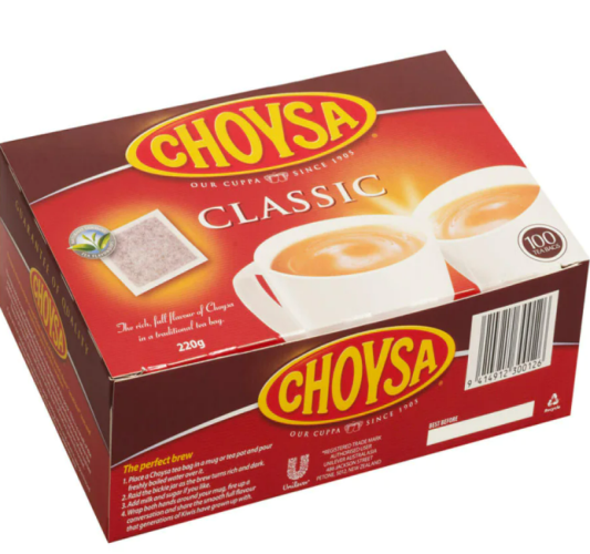 Choysa Classic Black Tea Bags 100pk 220g