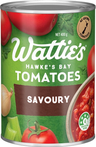 Watties Tinned Savoury Tomatoes 400g