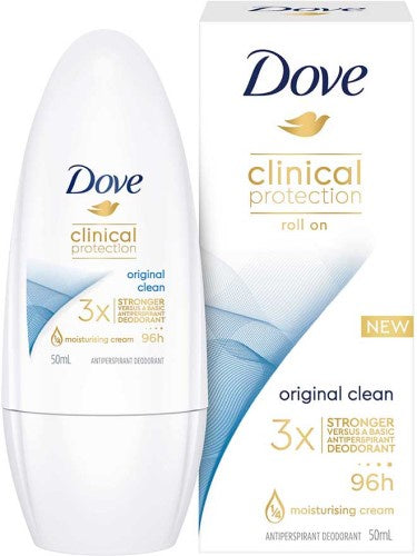 Dove Women Clinical Roll On Original Clean 50ml